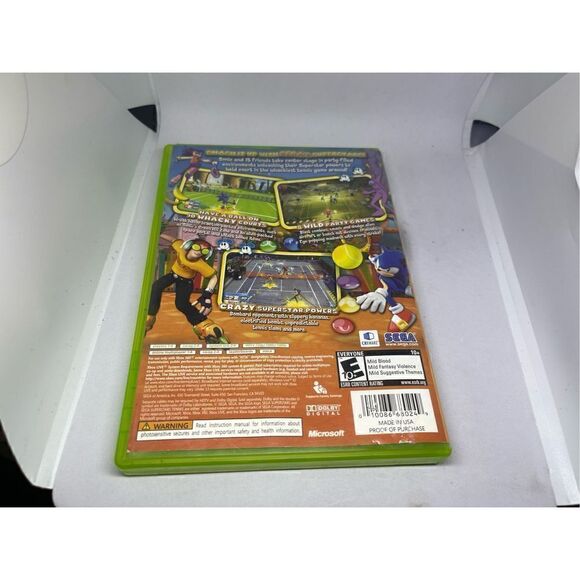 Sega Superstars Tennis Microsoft Xbox 360 - Picture 4 of 4